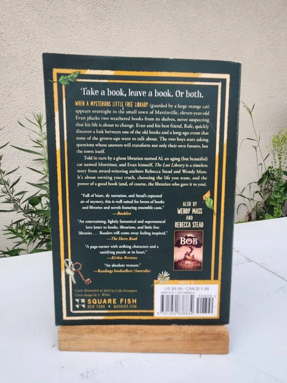 The Lost Library by Rebecca Stead and Wendy Mass Paperback Book Young Adult Rea